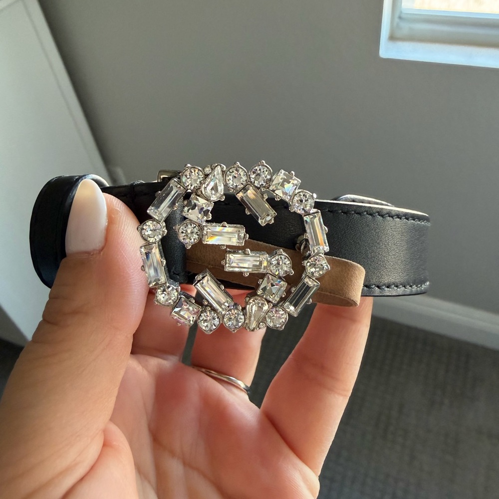 Vintage Gucci Crystal belt